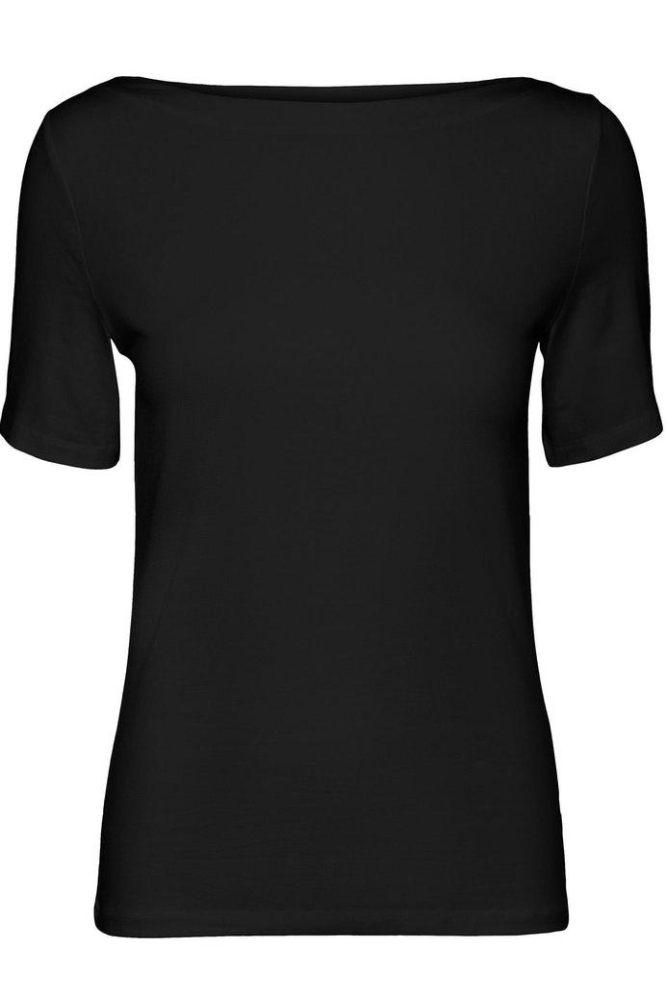 VMPANDA MODAL S/S TOP GA NOOS 10231753 Black